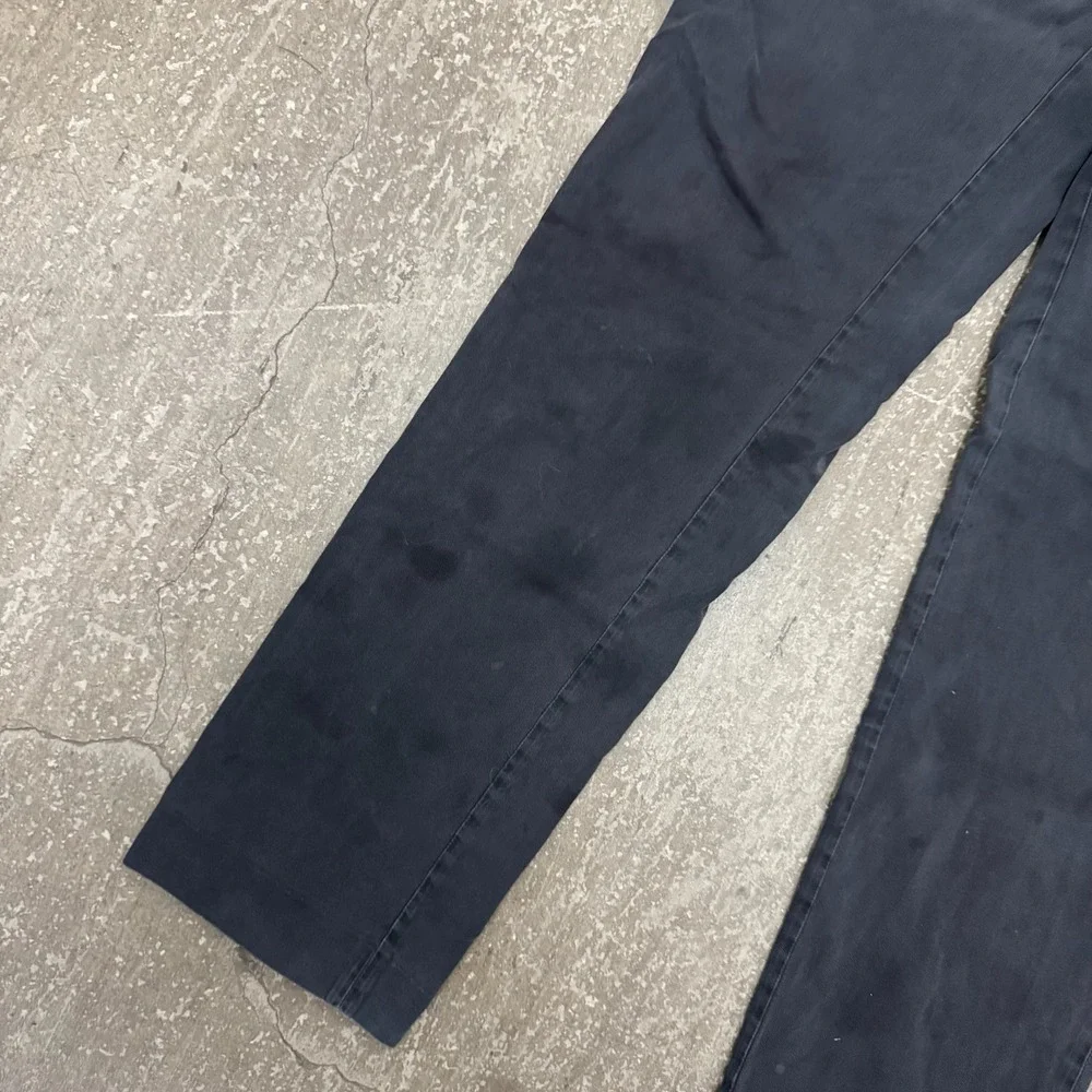 Maison Martin Margiela Slim Pants Mens 31 Black Fair Distressed Archival Chinos
